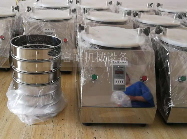 檢驗篩可同放8個不同的篩框，檢測效率高